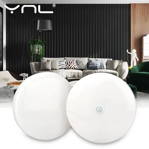 Светодиодный потолочный светильник с пассивным ИК датчиком движения, ночное освещение, современные светильники для входа в балкон, коридор, 8 Вт, 18 Вт