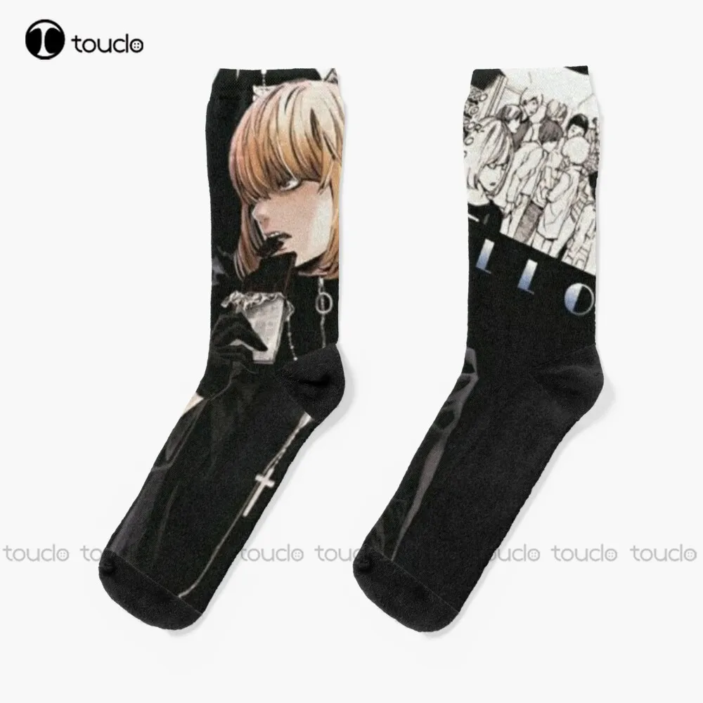 

Mello Death Note Death Note Deathnote Kira Yagami Yagmi Light Socks Cool Socks Personalized Custom Unisex Adult Teen Youth Socks