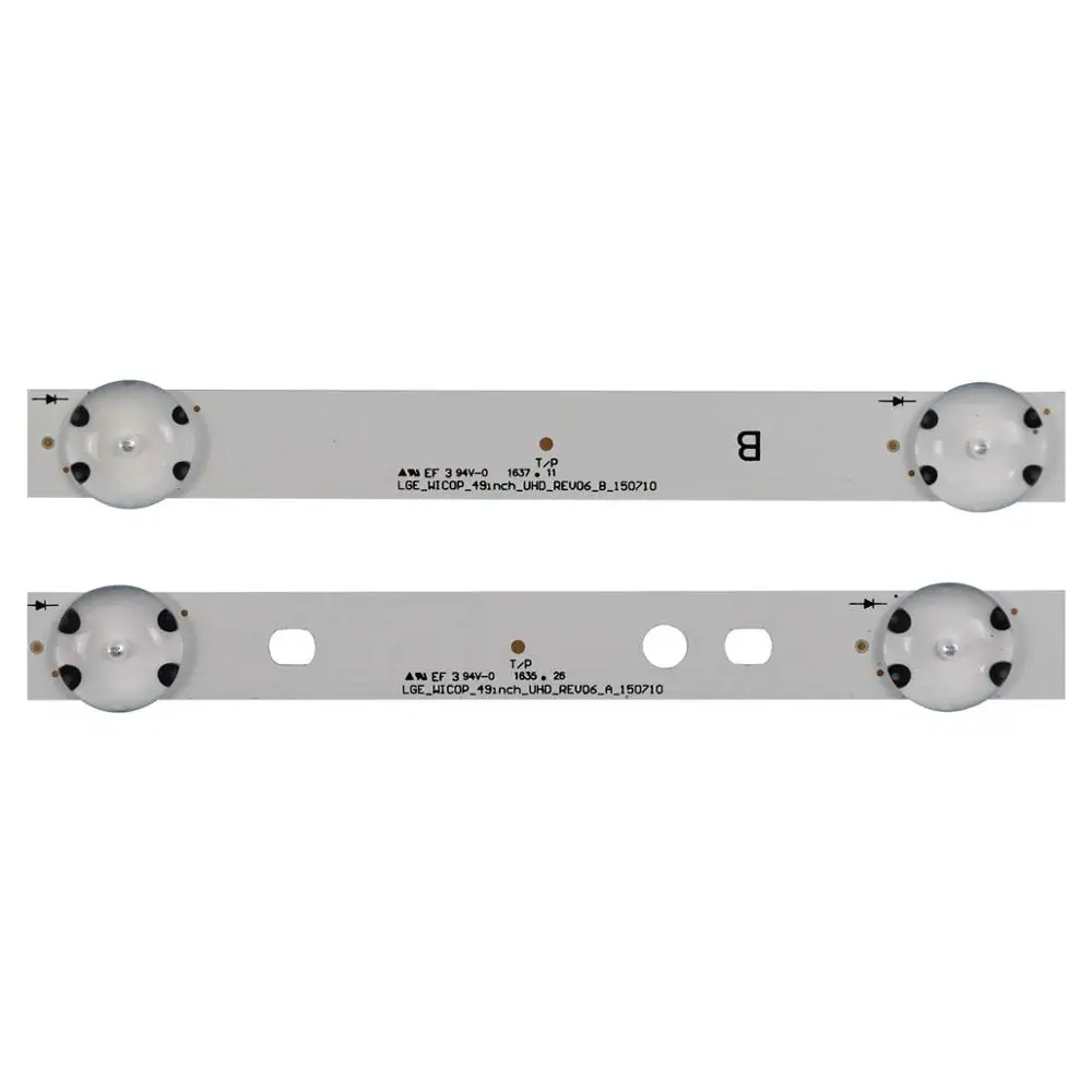 Светодиодная лента для подсветки LG Innotek 9 ламп 49 дюймов FHD A/B тип NC490DUE 49LX300C 1/2 5 4