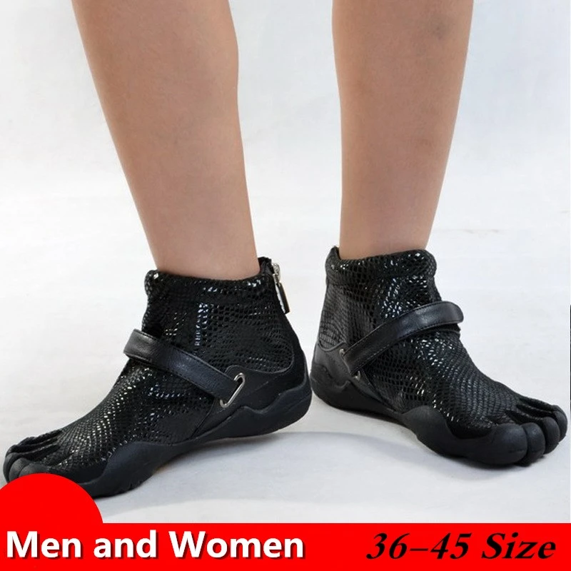 Сверхлегкие кроссовки с пятью носками резиновая нескользящая подошва для
