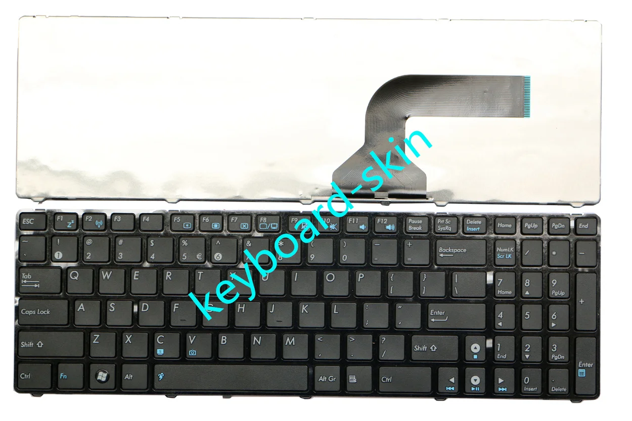 New US chiclet keyboard for ASUS N50 N51 N53 N60 N61 N70 N71 N73 G51 G53 G60 G72 G73 X55 A52 A53E  K52J K72J K73 G72 G73 laptop
