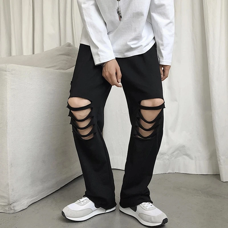 

Прямые летние хип-хоп поп-арт повседневные модные мужские брюки с широкими штанинами свободные штаны для йоги в стиле хип-хоп