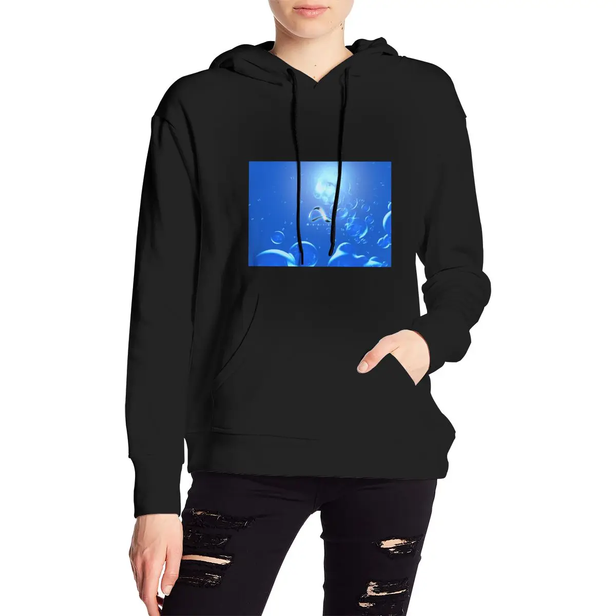 

Vintage Fashion Print sweater 90s Women Crop Top Cyber Y2K hoodie Tops Streetwear