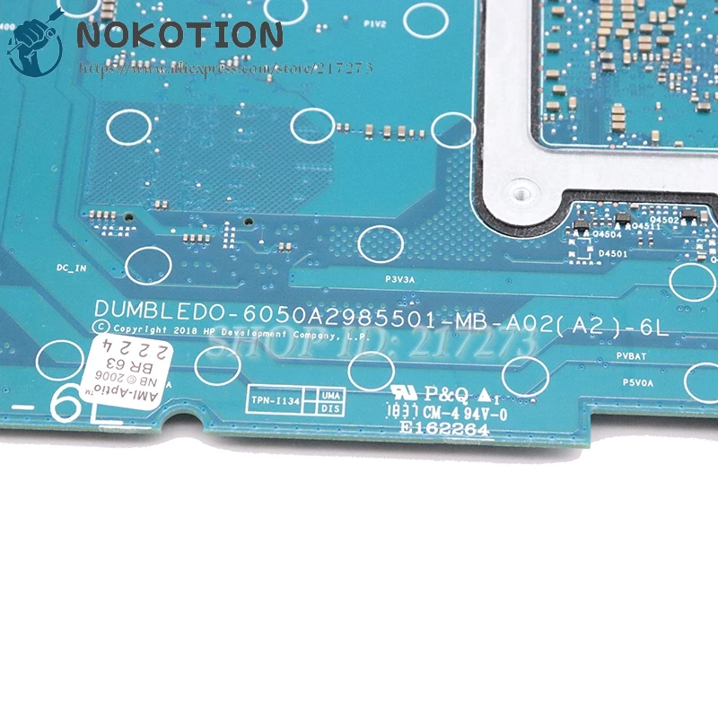 Kaufen NOKOTION Für HP Pavilion 17-CA Serie Laptop Motherboard A9-9425 CPU L22720-601 L22720-001 6050A2985501-MB-A02 6050A2985501