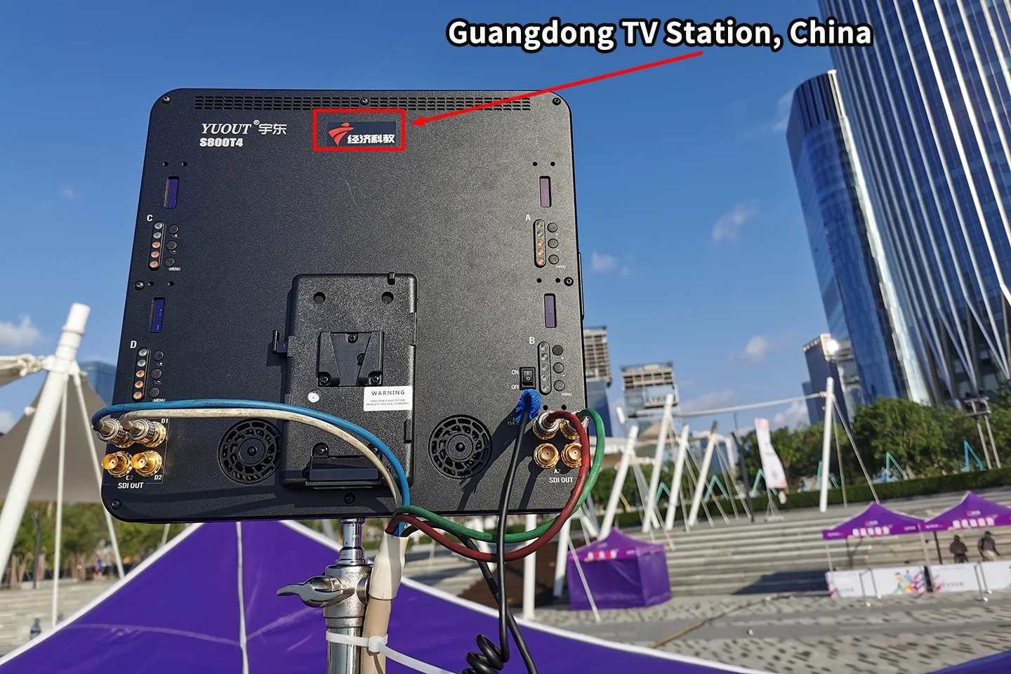 YUOUT S800T4 4TX & 1RX 800M HDMI SDI 1080P фотопередатчик для камеры изображение Беспроводная HD