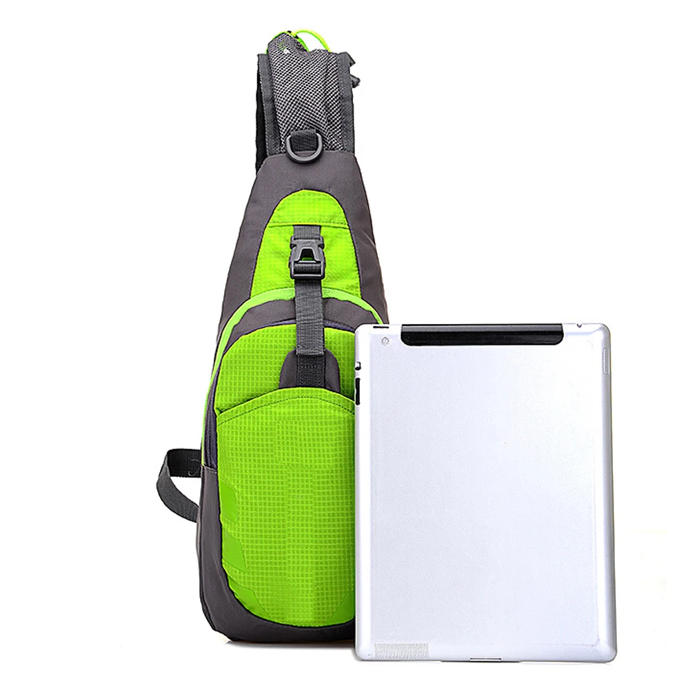 Сумка слинг на одно плечо нейлоновая нагрудная сумка через поясная для