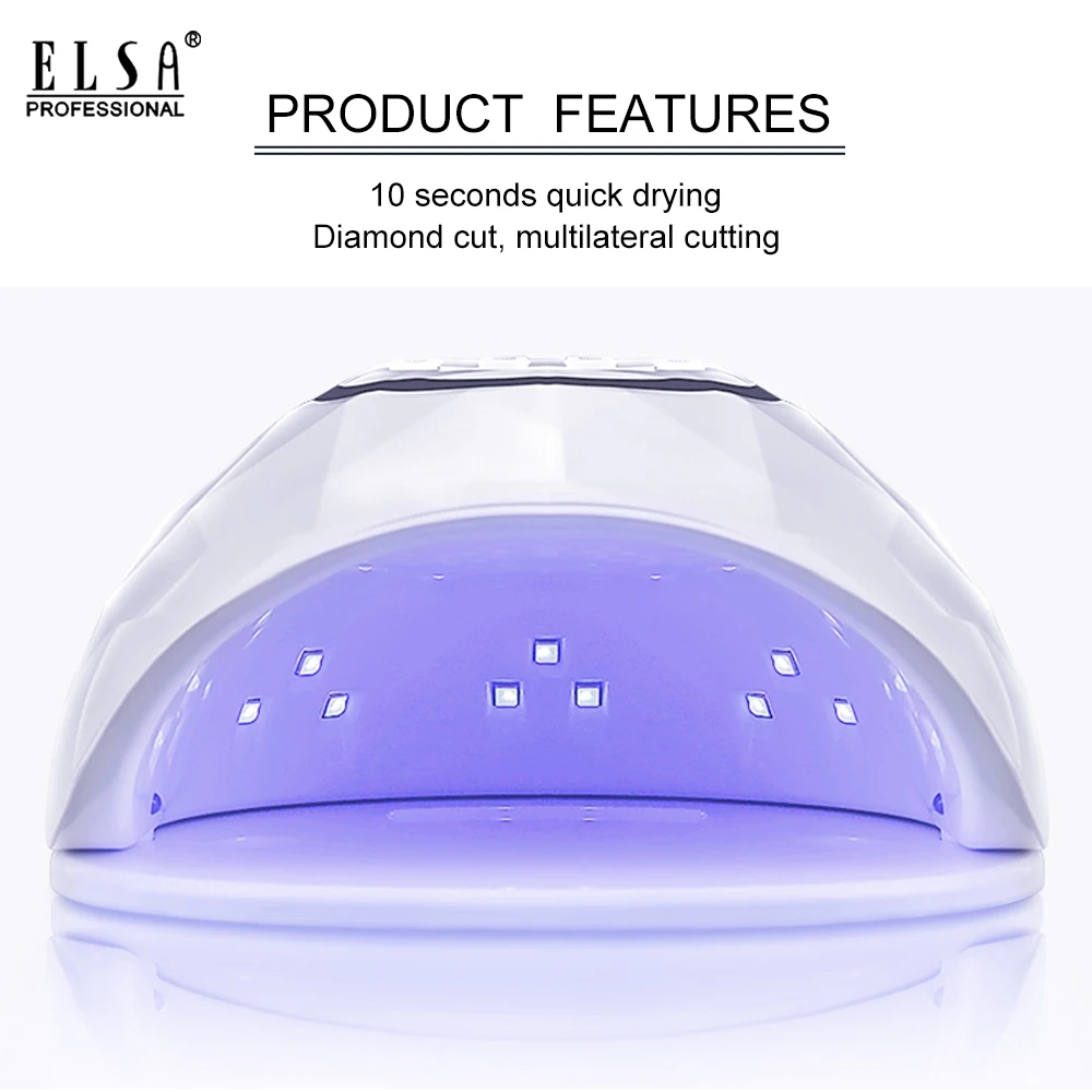 Светодиодный УФ лампа для маникюра 86 Вт сушки ногтей гель ногтей|Сушилки ногтей| |