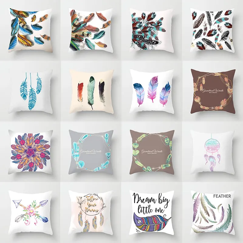 

Pillowcases, Environmental Protection Creative Polyester Pillowcases, Household Wear-Resistant Jacquard Woven Pillowcases