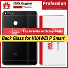 100% оригинальная задняя крышка батарейного отсека для Huawei P Smart, Крышка батарейного отсека с объективом камеры