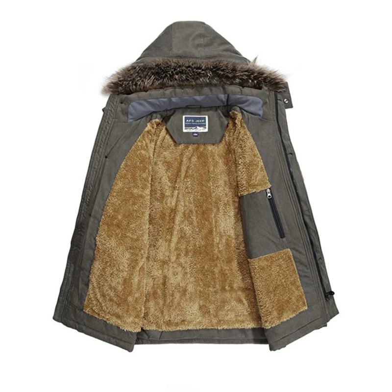 Хорошая военная зимняя куртка мужская повседневная утепленная хлопковая