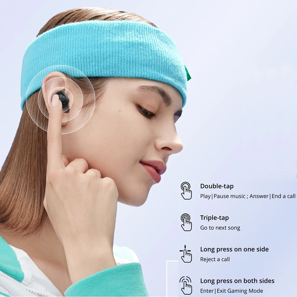 наушники беспроводной Realme Buds Q2 беспроводные Q 2 Bluetooth 5 0 20 часов воспроизведения с
