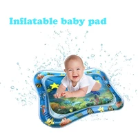 baby inflatable water play mat tummy time playmat fun activity play center 6p material environmental comfortable for playing