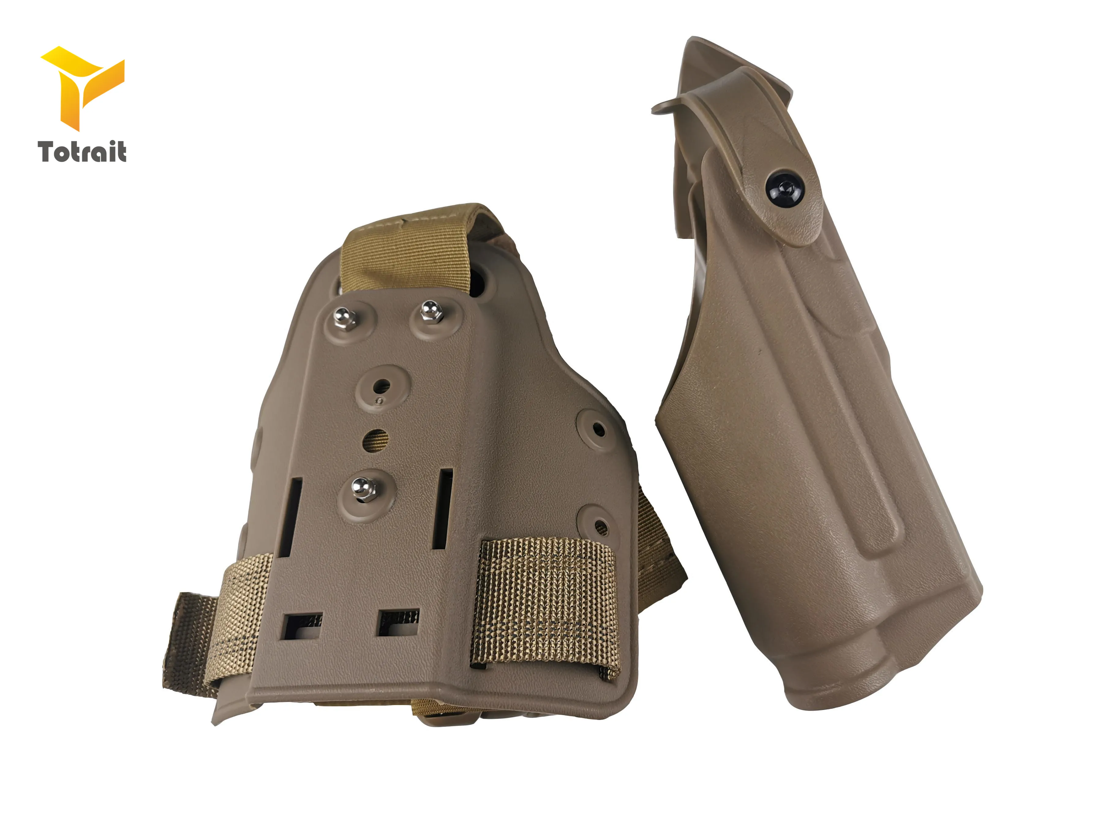 Airsoft Safarilands пистолет Glock17 19 22 23 31 Ремень Кобуры вспышка светильник для правой руки использовать ножной кобура светильник подшипник glock кобура