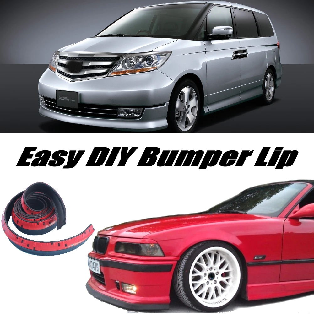 NOVOVISU для HONDA Elysion RR 2004 ~ 2015 бампер губа/верхняя Шестерня передний спойлер тюнинга