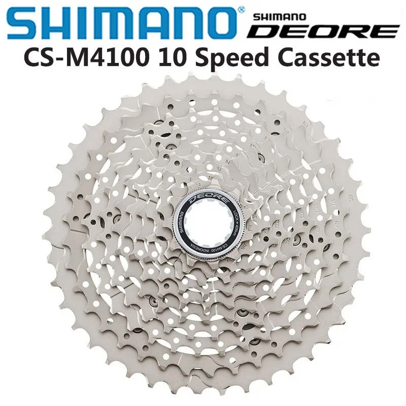SHIMANO DEORE M6000 CS M4100 HG500 HG50 10 скоростей 11 42T 36T горный велосипед Freewheel MTB кассетные