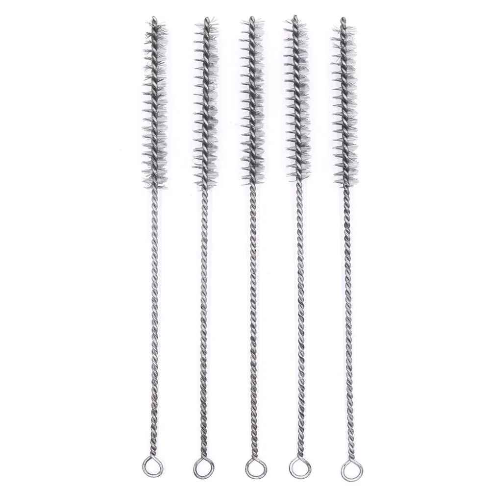 

Round Ring Inner Brush Wire Hole Derusting & Deburring Test Tube Cleaning Brush Jewelry Tools