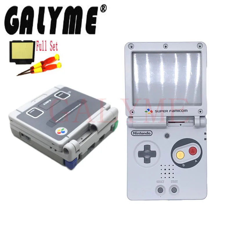 Лидер продаж запасной корпус для GameBoy Advance SP Classic NES Limited Edition объектив экрана GBA