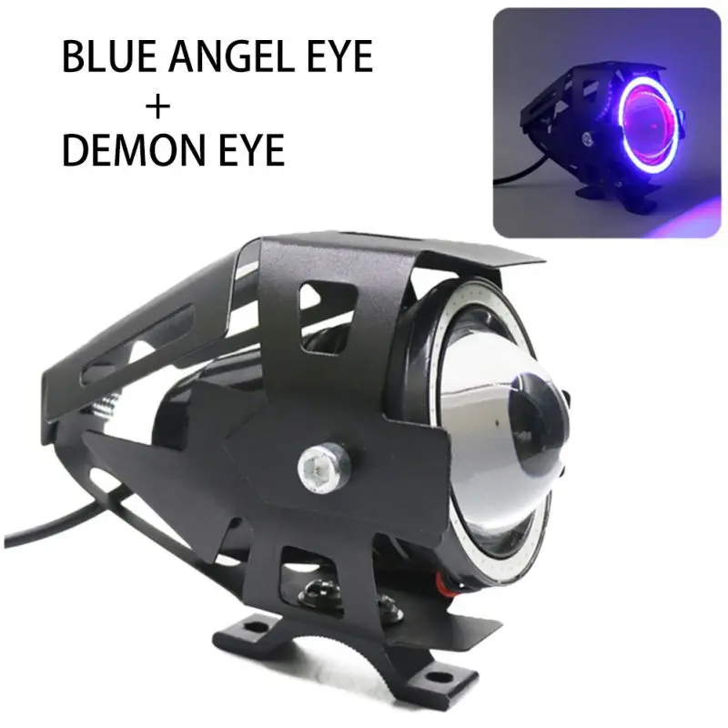 Фара для мотоцикла 2x125 Вт суперъяркая светодиодная фара велосипеда аксессуары