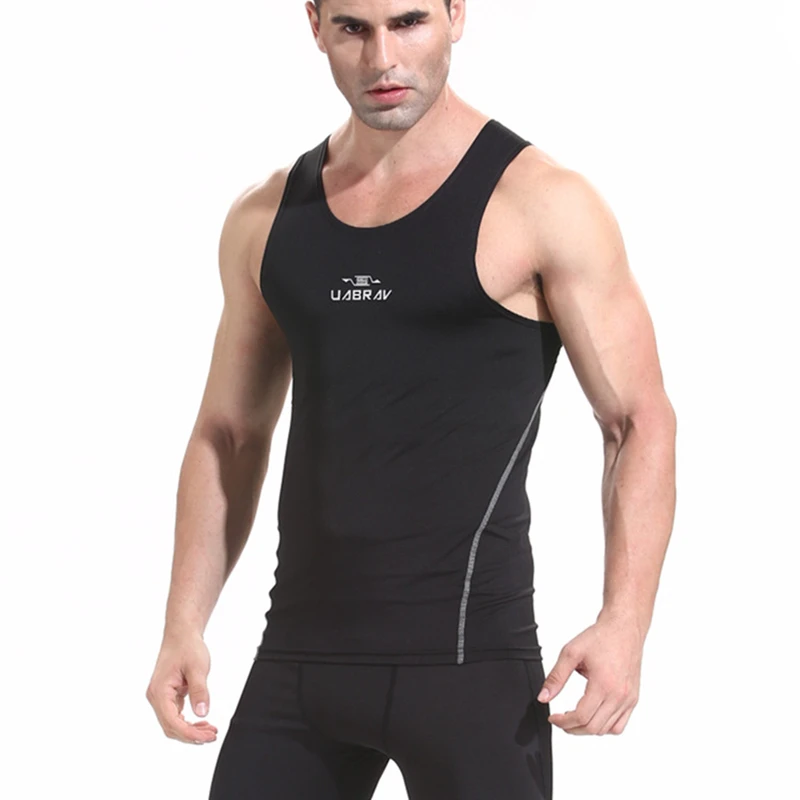 Мужская спортивная майка для бега быстросохнущая эластичная одежда топы без