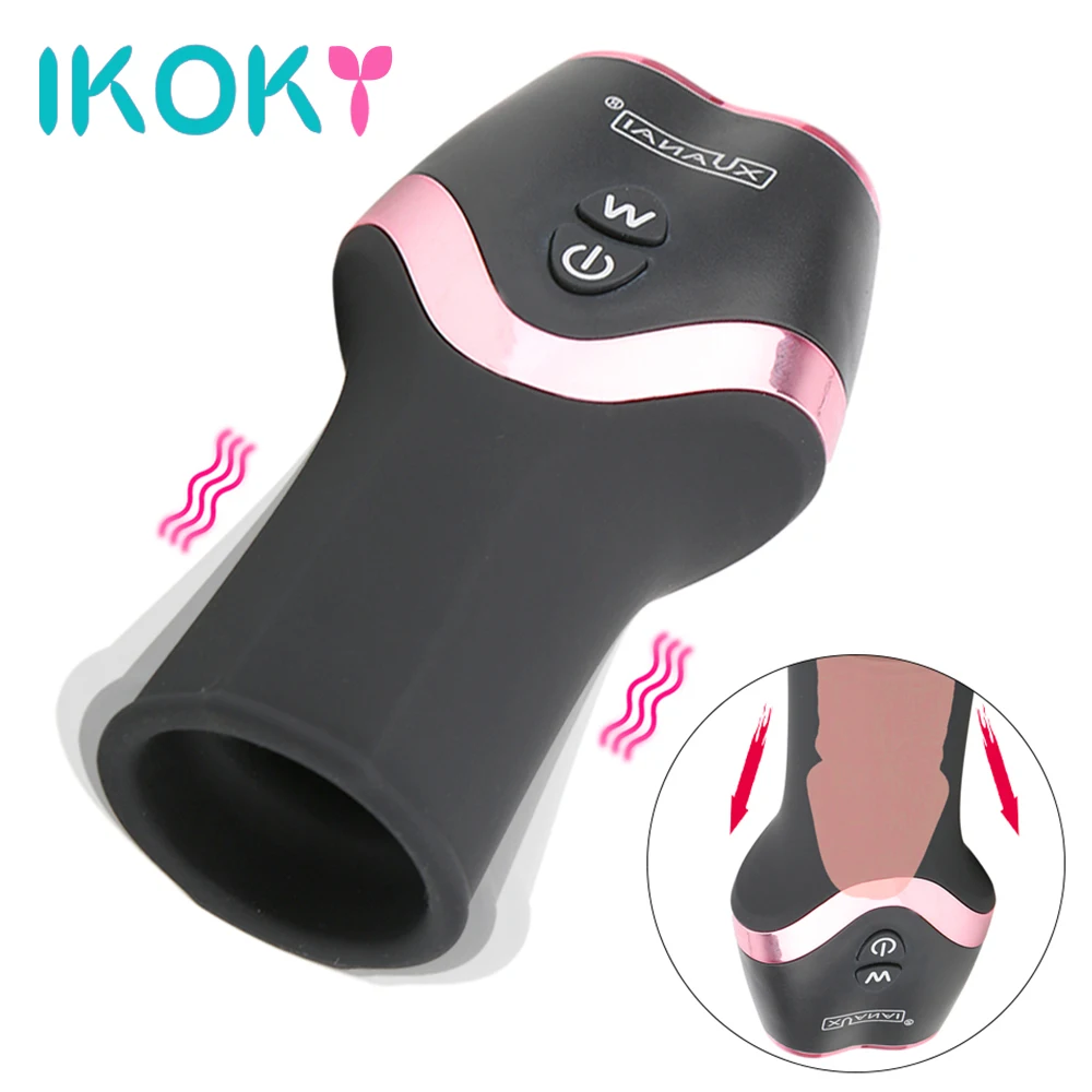 IKOKY автоматическая чашка для мастурбации мужской пенис увеличитель насос секс