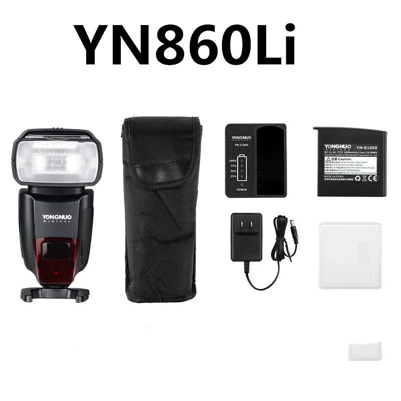 Вспышка Yongnuo YN860Li Speedlite as yn560iv обновленная версия YN860Li для Canon Nikon Olympus Lumix Pentax Все DSLR камеры