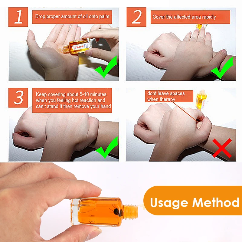 Лидер продаж! Пластыри с тигровым бальзамом для снятия боли в суставах 12 мл |