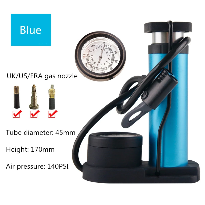 Gonflомплект воздушный для автомобиля/мотоцикла/велосипеда с барометром|Воздушный