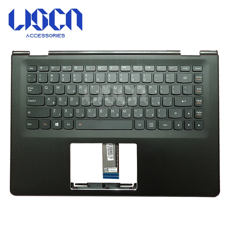

New For Lenovo ideapad Flex 3-1470 1480 Yoga 500-14IHW ISK ACL Palmrest Upper Case With Spain Keyboard Laptop C Cover 5CB0J34009