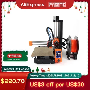 fysetc clone prusa mini 3d printer diy full kit the prusa mini kit does not include printed parts free global shipping