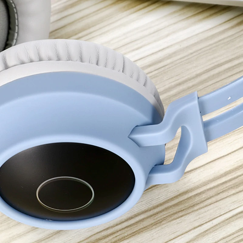 Bluetooth наушники милый кот светодиодный наушники с кошачьими ушками для взрослых и детей светящиеся наушники для игр