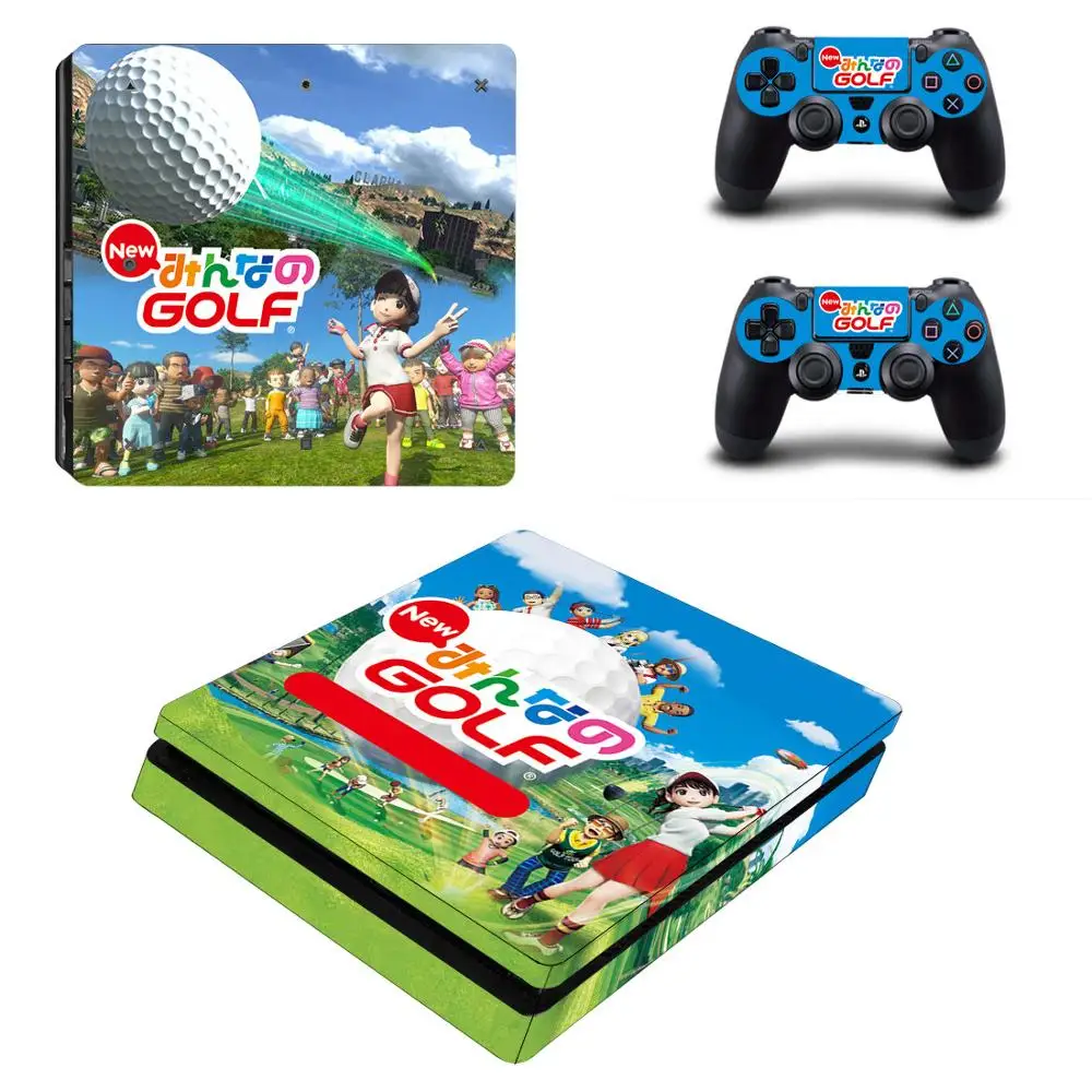 Новые Горячие Снимки Golf PS4 Slim sticker s PS 4 Play station Skin для playstation консоли и