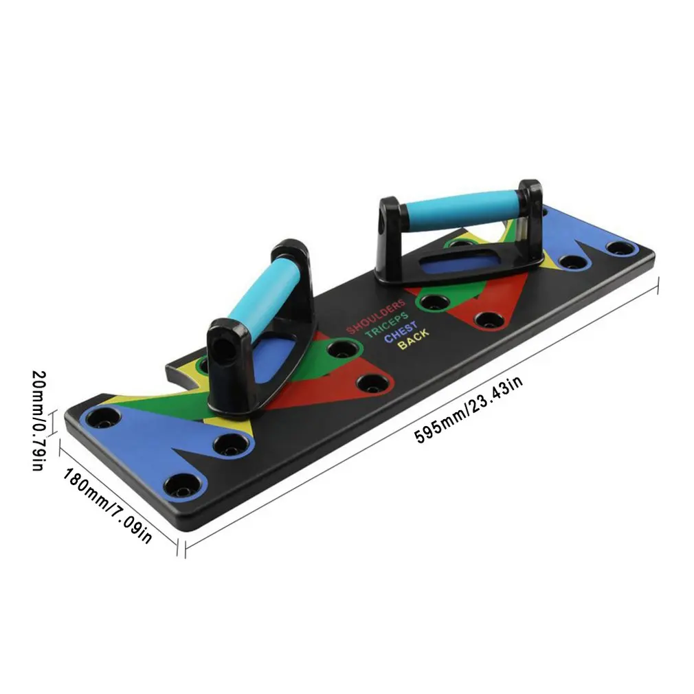 

New Male Fitness Body Push-Ups 9Kinds Of Multifunctional For Multiple Positions And Angles Multifunction Portable Foldable 1 Set
