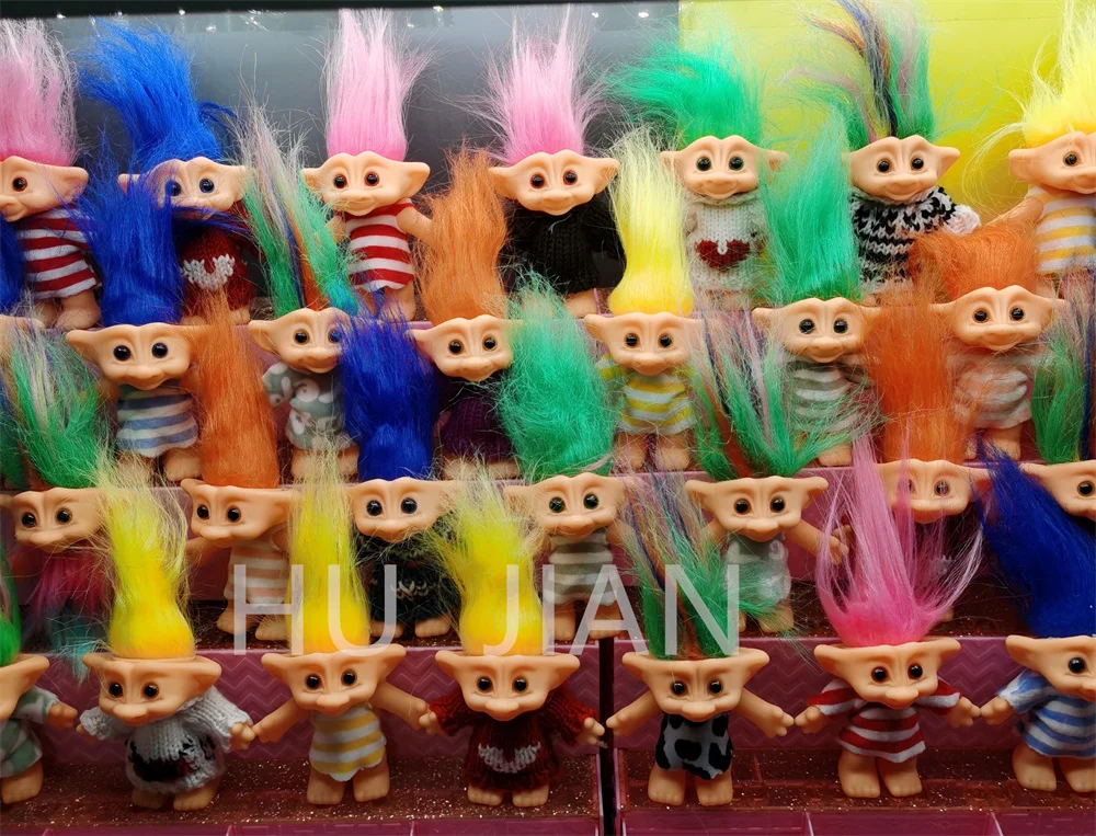 Оригинальный множество стилей на выбор Волшебные волосы эльфов длинные Тролль