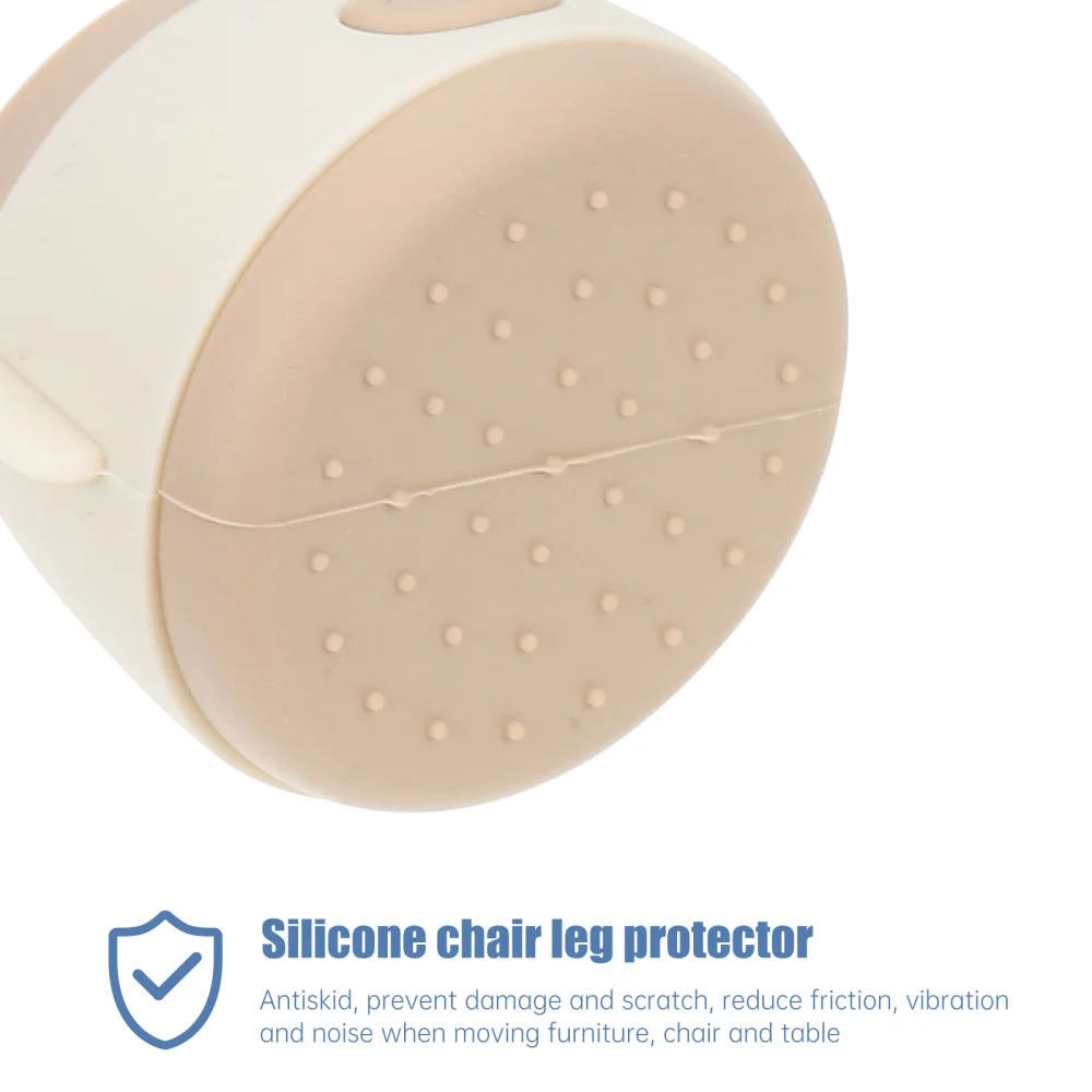 

4pcs Creative Table Feet Covers Non-skid Chair Leg Caps Silicone Chair Feet Pads