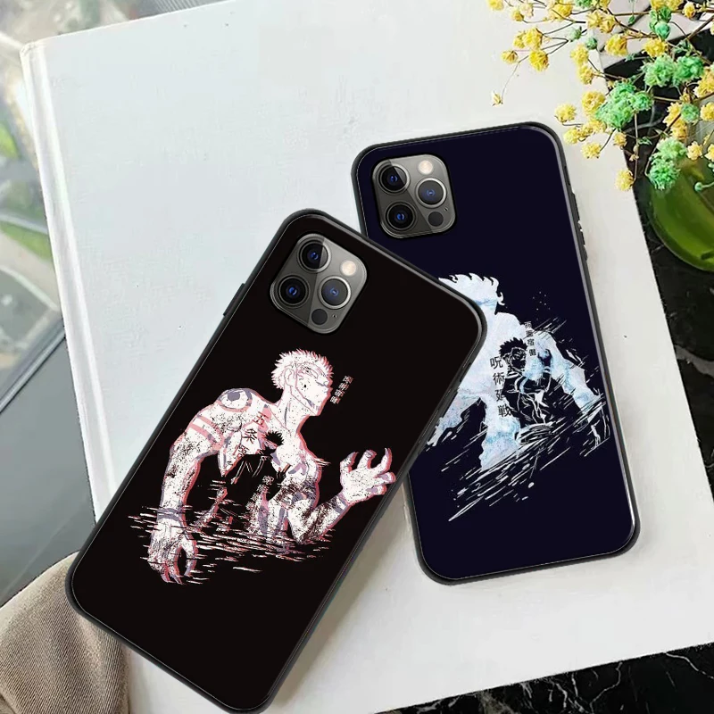 

Jujutsu Kaisen Phone Case For iPhone 6 6S 7 8 Plus 11 12 13 Pro XS MAX 12 13 Mini X XR SE 2020 Carcasa Soft TPU Cases Funda