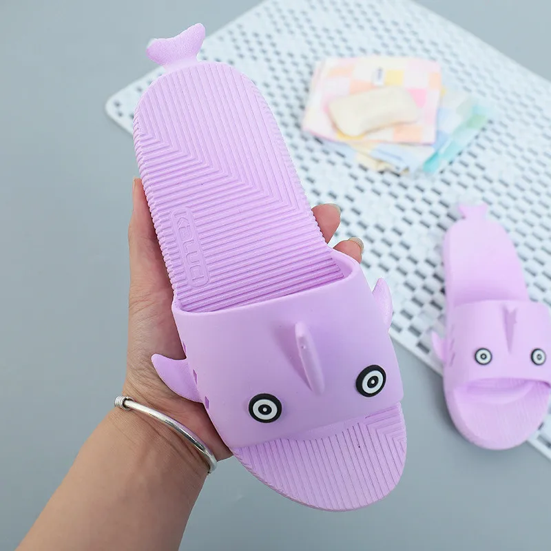 Женские Летние Тапочки для ванной Домашние тапочки Милые хлопковые домашние