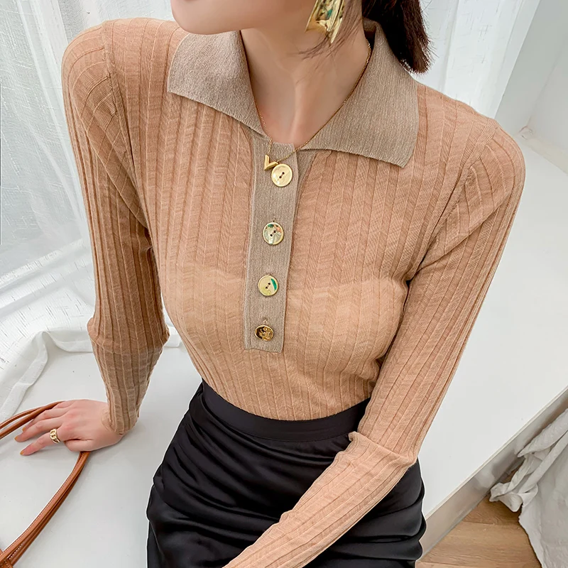 adishree 2020 woman winter 100% Cashmere sweaters and autumn knitted Pullovers High Quality Warm Female Turn-down Collar