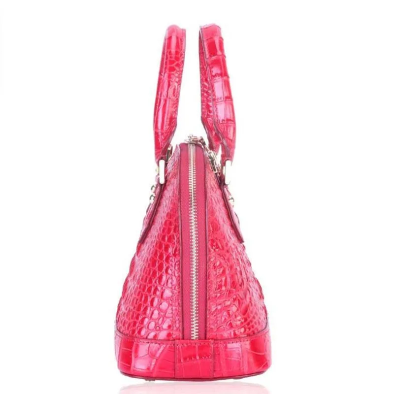 

New Crocodile Leather Women's Bag One Shoulder Crossbody Fashion Luxury High Quality Small Square Handbag Women Messenger Bags