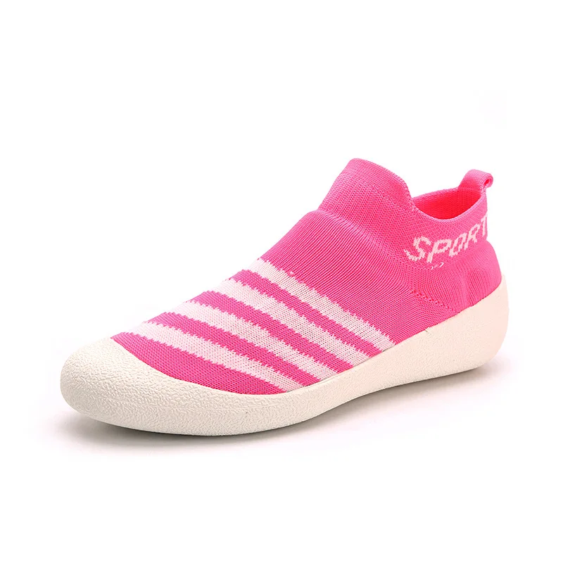 

2020 Four Seasons New Men's Outdoor Sports Casual Shoes Korean Socks Shoes Fashion Flying Woven Running Breathable Shoes