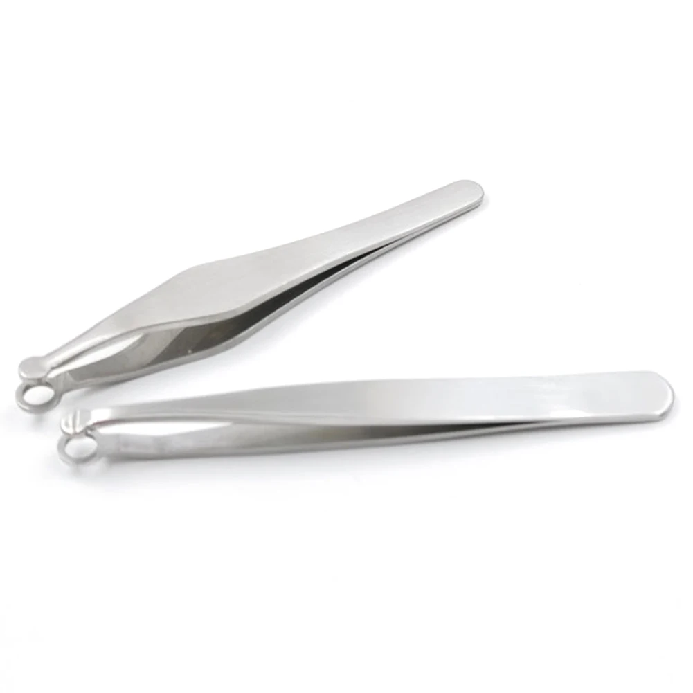 

Универсальный Пинцет для стрижки волос в носу, из нержавеющей стали, для бровей, носа, волос, для маникюра, для стрижки лица, ножницы для маки...
