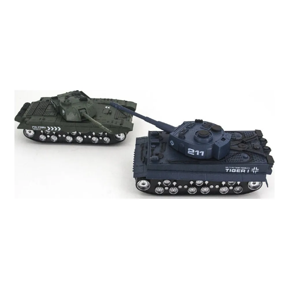Радиоуправляемый танковый бой Huan Qi Тигр и Type 99 масштаб 1:32 27MHz 40MHz - 369-22 | Игрушки
