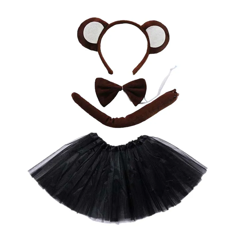 Детская одежда с принтом обезьяна костюм в виде животных для костюмированных