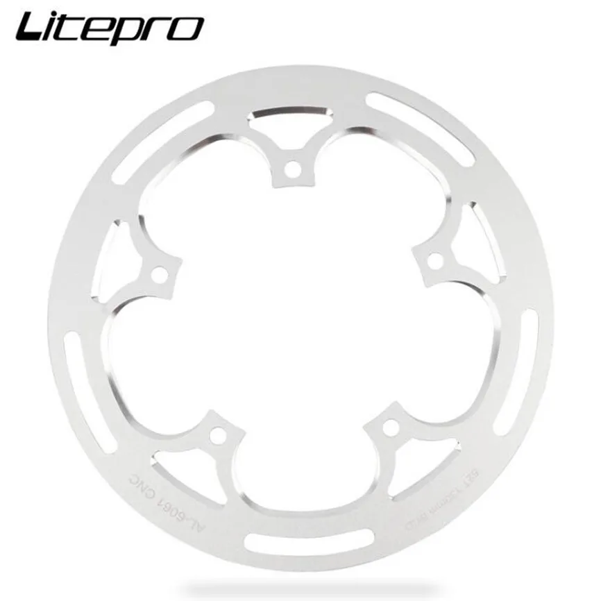 Litepro складной велосипедный протектор для колес цепи LP 52/53T 54T защитная пластина