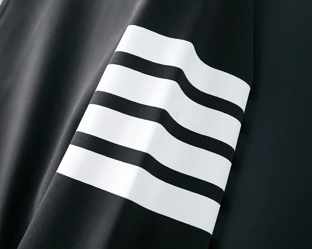 

Men's Sportswear Casual Spring Tracksuit Men Two Pieces Sets Stand Collar Jackets Sweatshirt Pants Joggers Track Suit Running