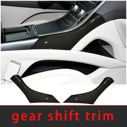 

For Lincoln MKX 2015-2020 carbon fiber gear shift trim molding trim