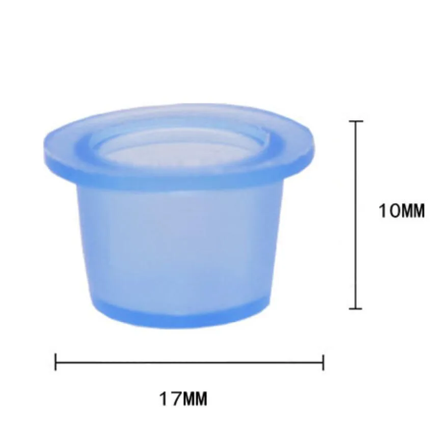 Одноразовые пластиковые дешевые микроблейдинг чернила для татуировок колпачок