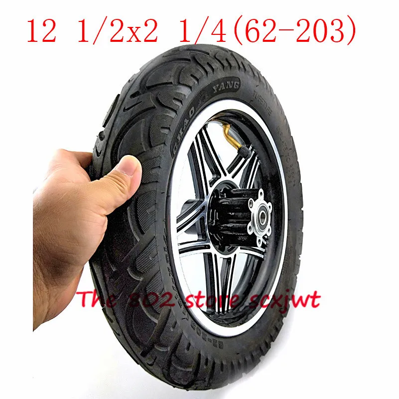 12 1/2X2 1/4 62 203 колеса 5 дюймовые шины + диски из сплава подходит для многих газовых