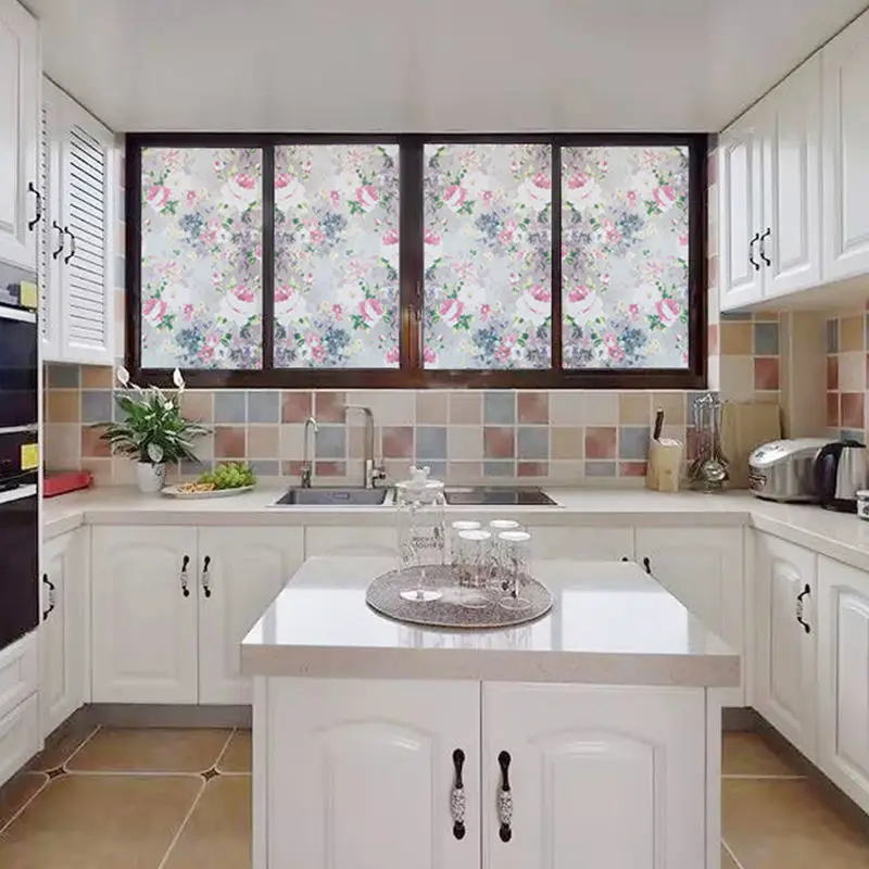 Пленка для окон неклейкая виниловая Противоударная защиты от солнца