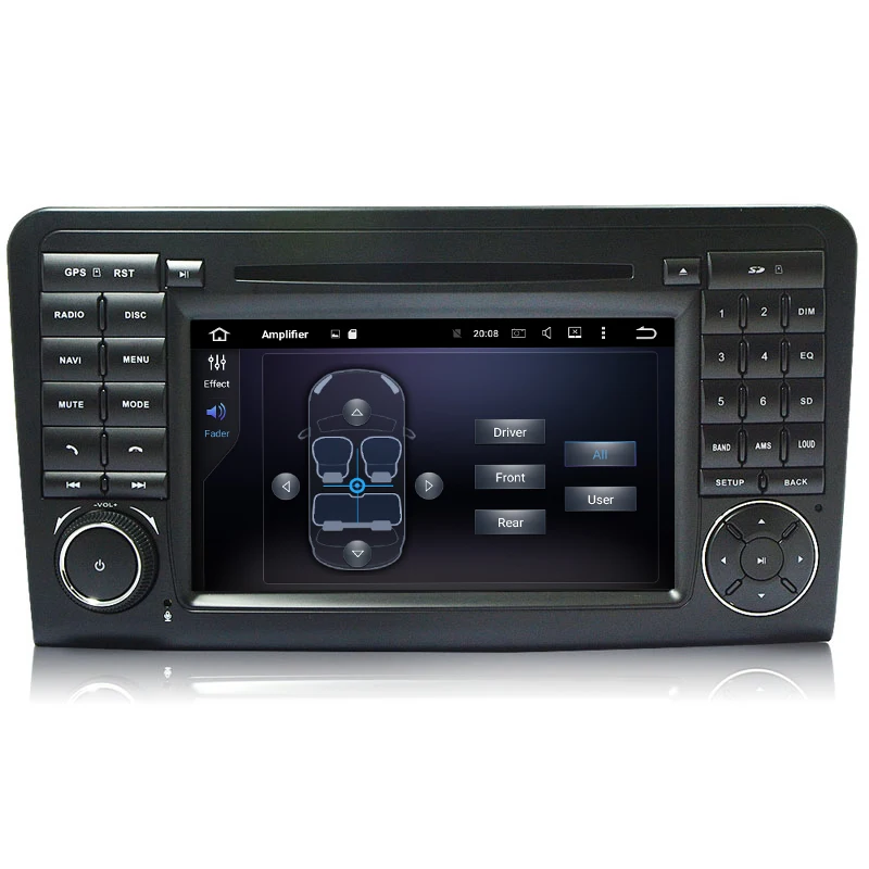 Восьмиядерный Android 10 0 автомобильный dvd плеер для Mercedes Benz GL ML CLASS W164 ML350 ML500 X164 GL320