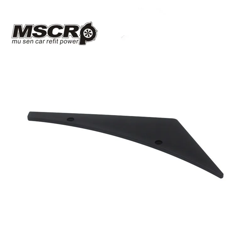 Новый универсальный передний бампер разделитель для губ ребра спойлер тела Canards